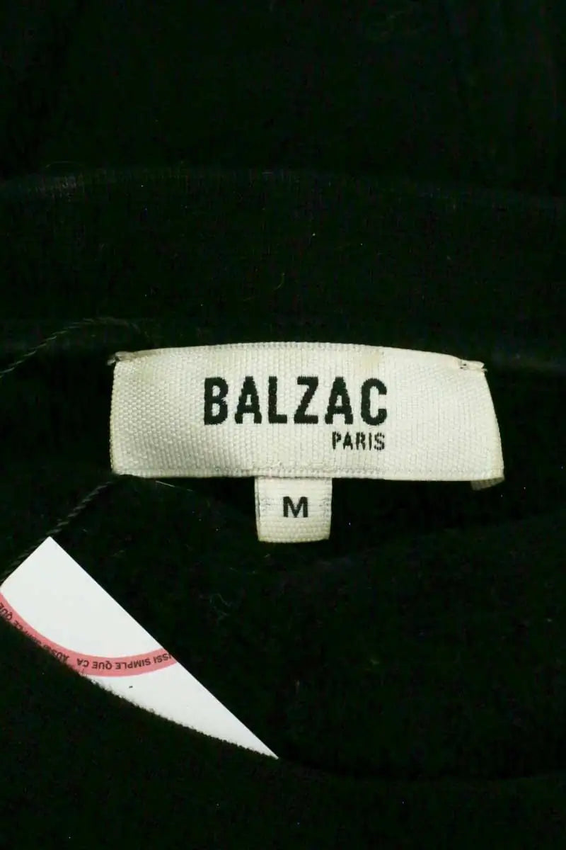 Robe Balzac Noir en Coton