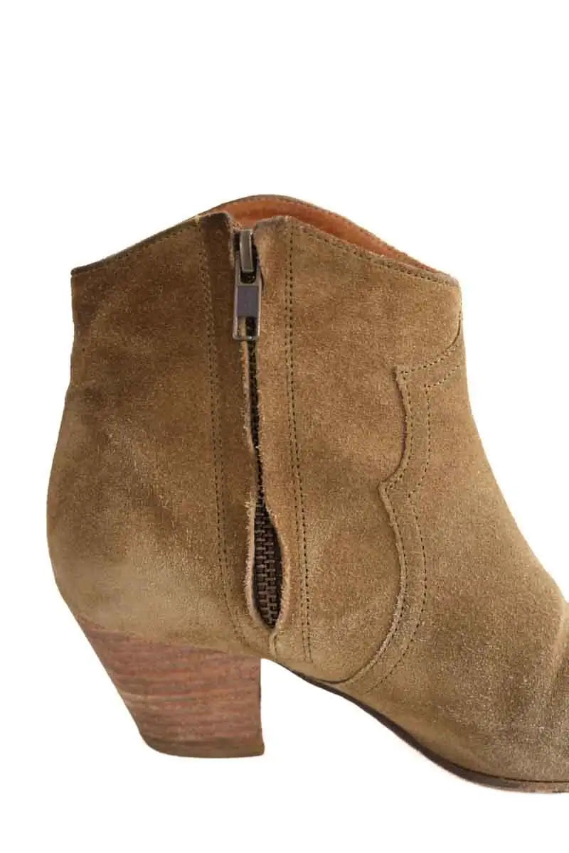 Boots Isabel Marant Étoile Kaki en Daim