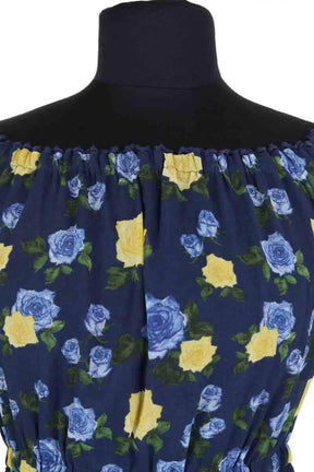 Robe The Kooples Marine en Synthétique