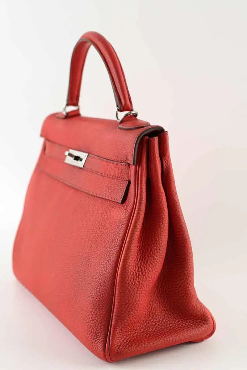 Sac à main Hermès Kelly 32 Rouge