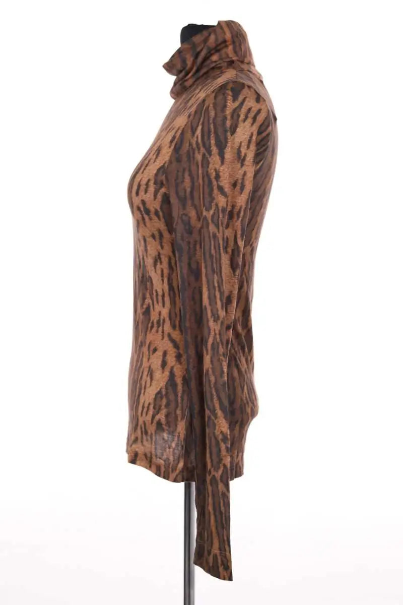 Top Notshy Marron en Cachemire