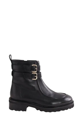 Boots LK Bennett Bennie Noir en Cuir, taille 40 - Seconde Main