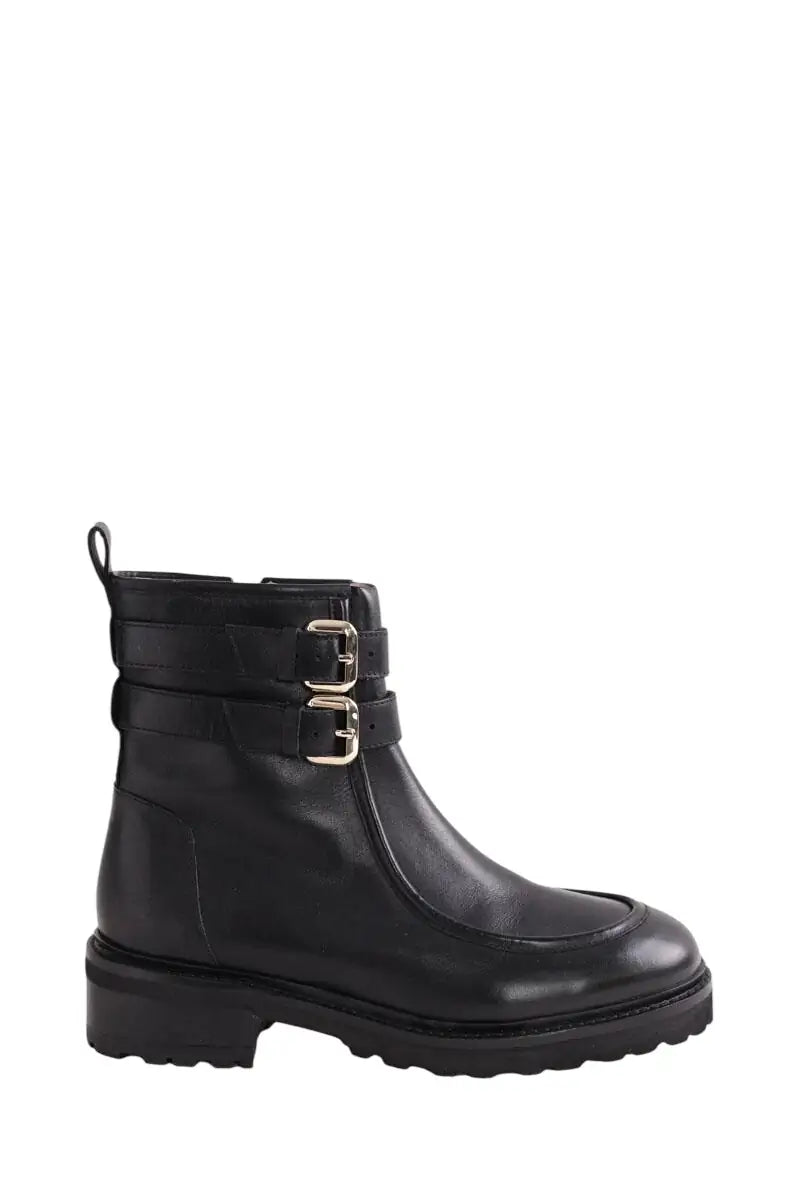 Boots LK Bennett Bennie Noir en Cuir, taille 40 - Seconde Main