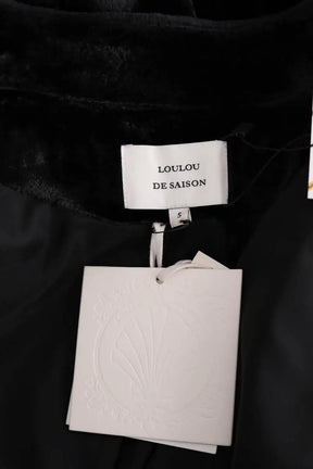 Blazer Loulou de Saison Lara Noir en Viscose