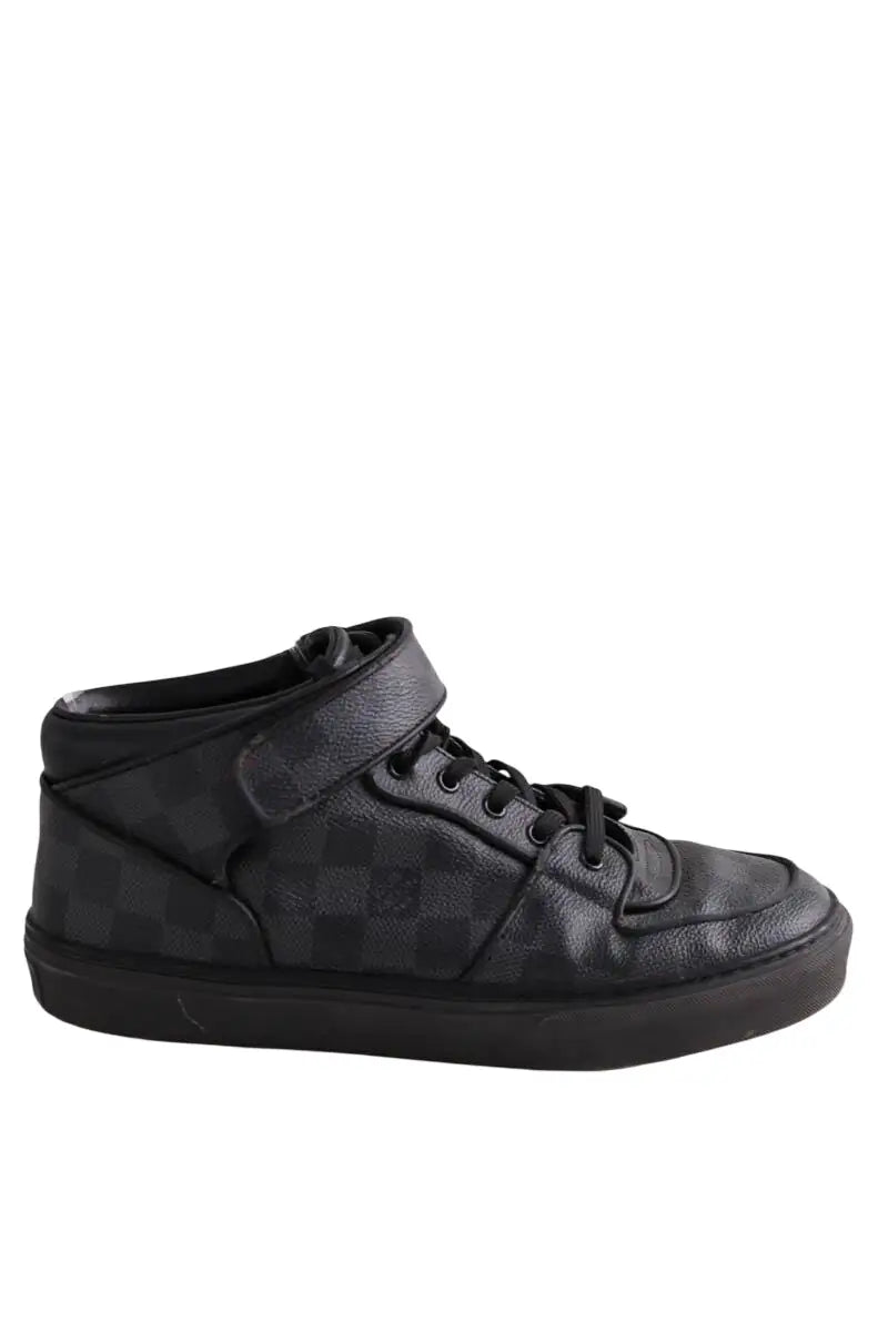 Baskets Louis Vuitton Noir en Cuir, taille 39 - Seconde Main