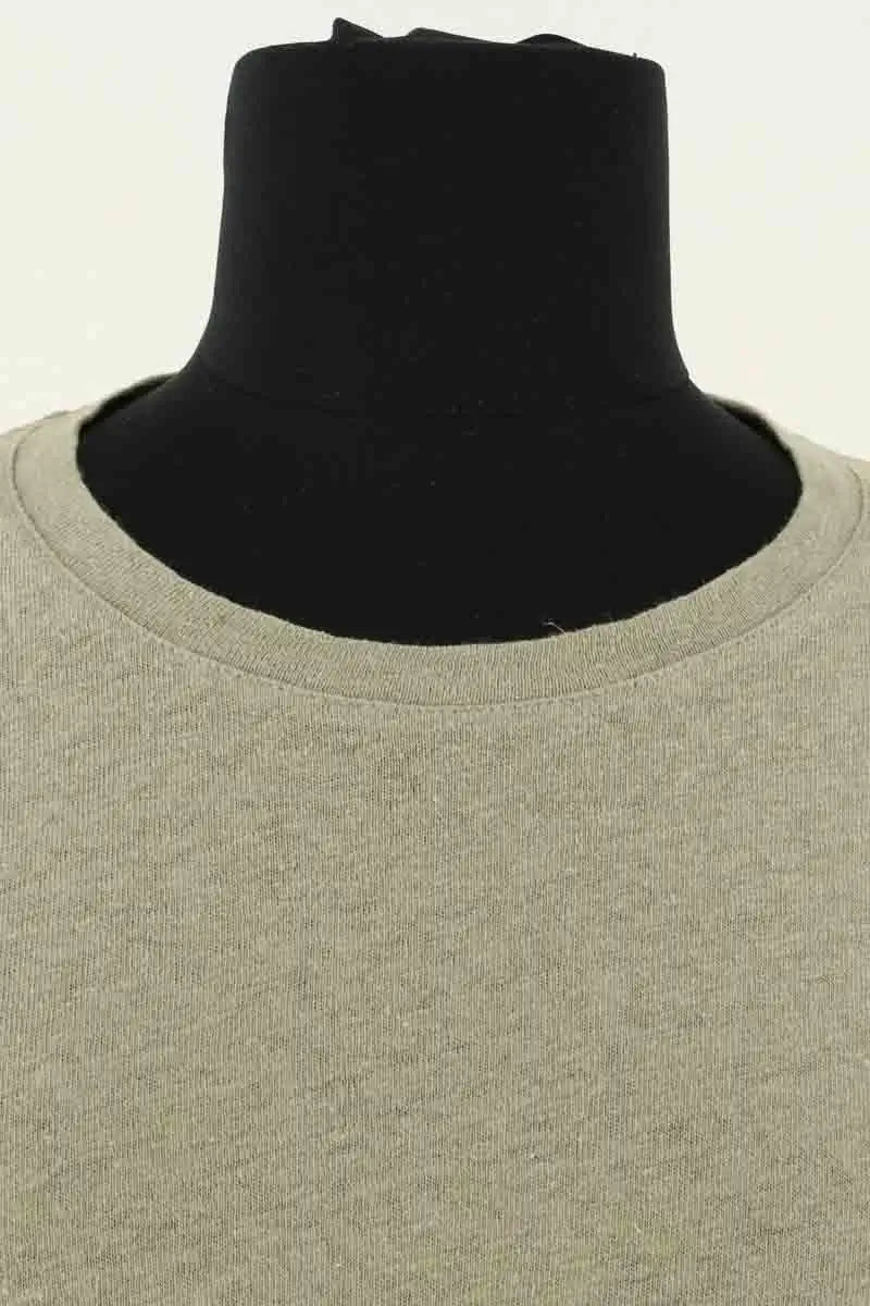T-shirt Sézane Kaki en Coton