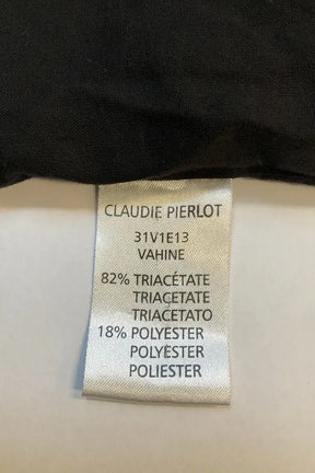 Veste Claudie Pierlot Noir en Synthétique