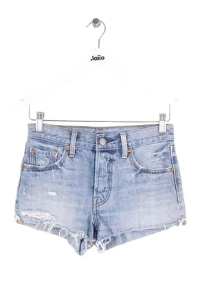 Mini short Levi's 501 Bleu en Coton, taille XS - Seconde Main