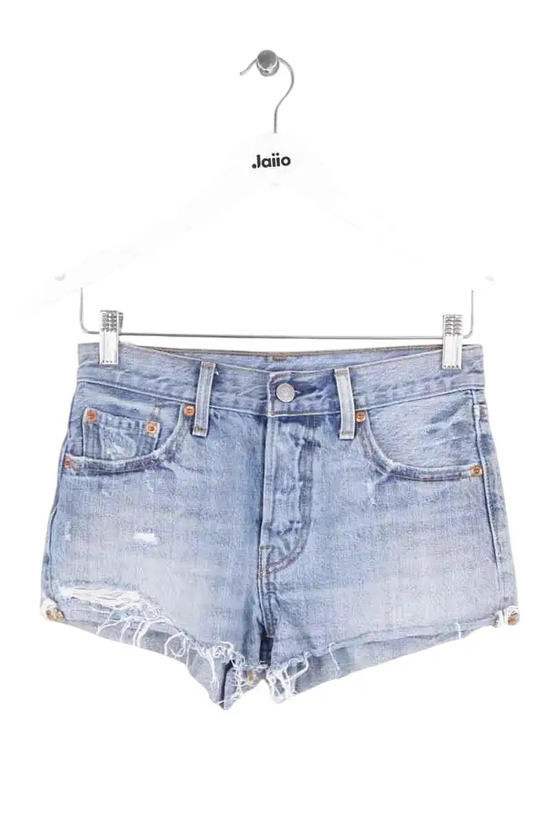 Mini short Levi's 501 Bleu en Coton, taille XS - Seconde Main