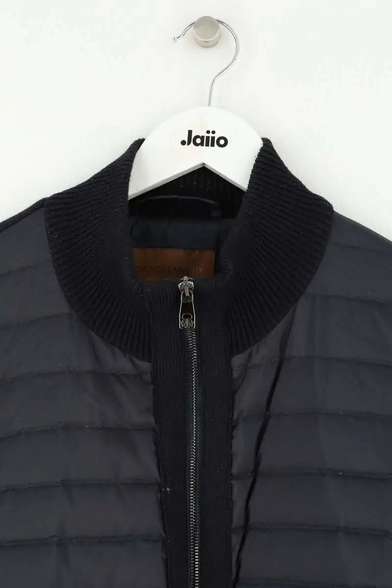 Blouson Corneliani Bleu en Synthétique