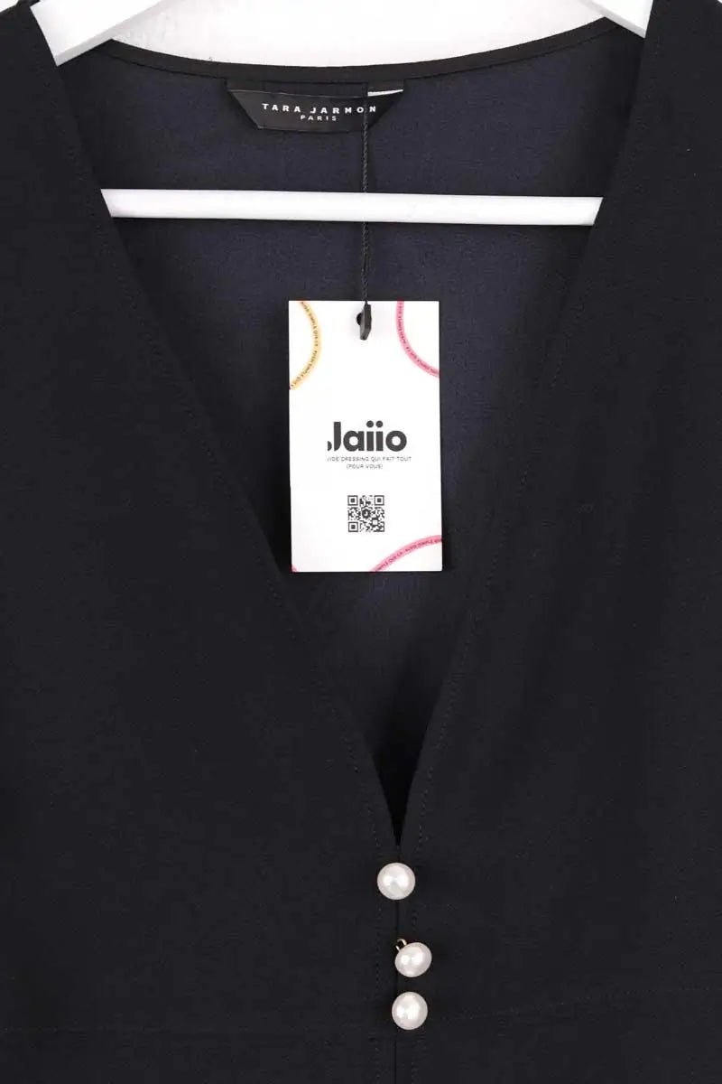 Robe Tara Jarmon Noir en Viscose
