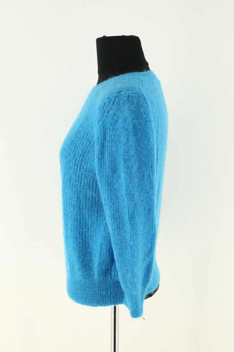 Pull Maje Bleu en Laine