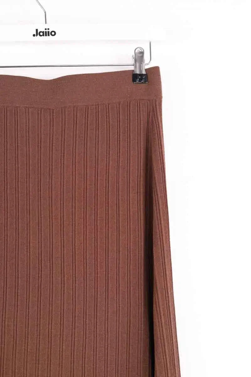 Jupe Claudie Pierlot Marron en Synthétique