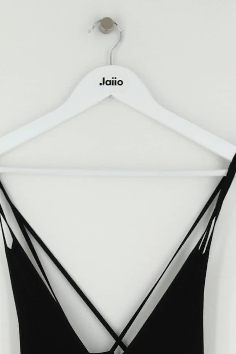 Robe Sandro Noir en Viscose