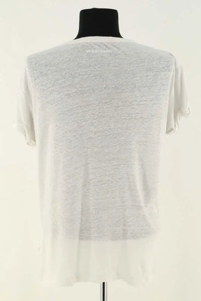 T-shirt Zadig & Voltaire Blanc en Lin