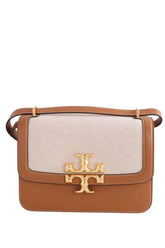 Sac à bandoulière Tory Burch Eleanor Camel en Cuir - Seconde Main