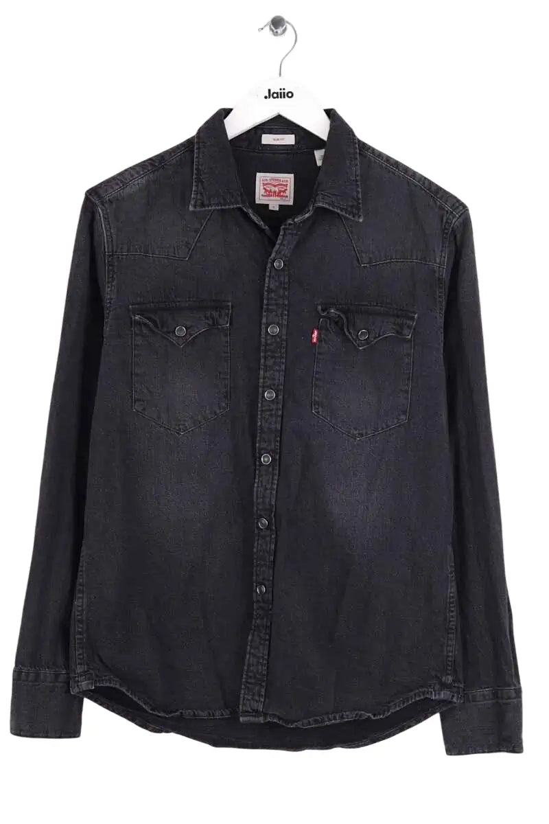 Chemise Levi's Noir en Coton, taille S - Seconde Main