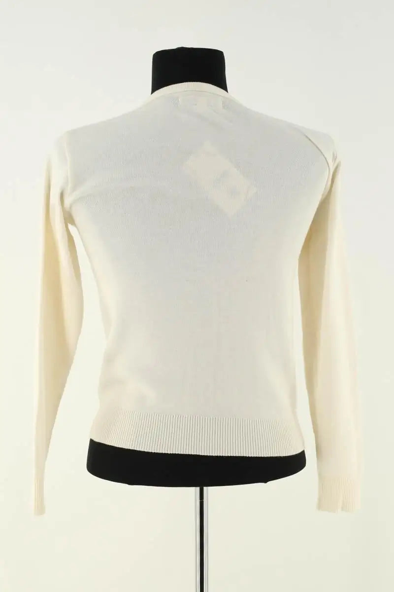 Cardigan Agnès B. Ecru en Coton