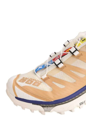 Baskets Salomon Beige en Caoutchouc