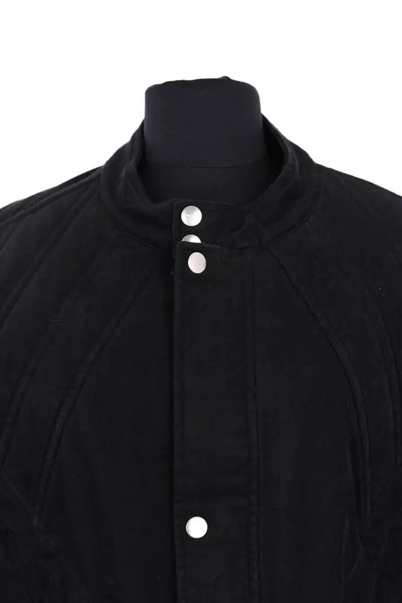 Manteau Isabel Marant Noir en Coton