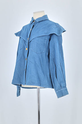 Chemise Ginette Garde  Bleu