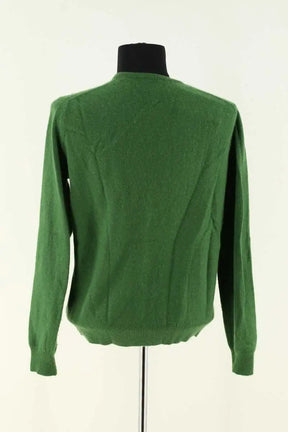 Cardigan Eric Bompard Vert en Cachemire