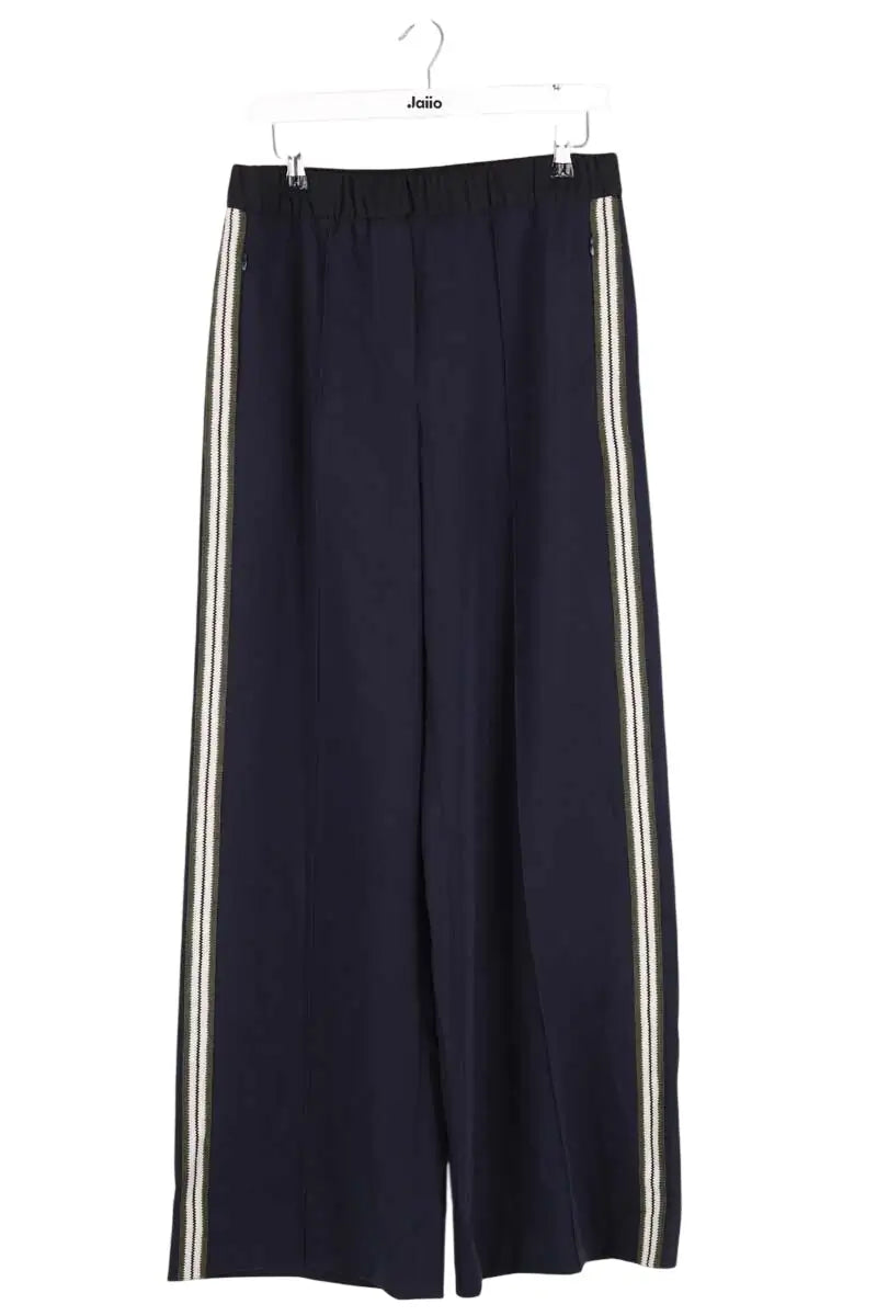Pantalon large ME + EM DNA wide leg strip Bleu en Synthétique, taille M - Seconde Main