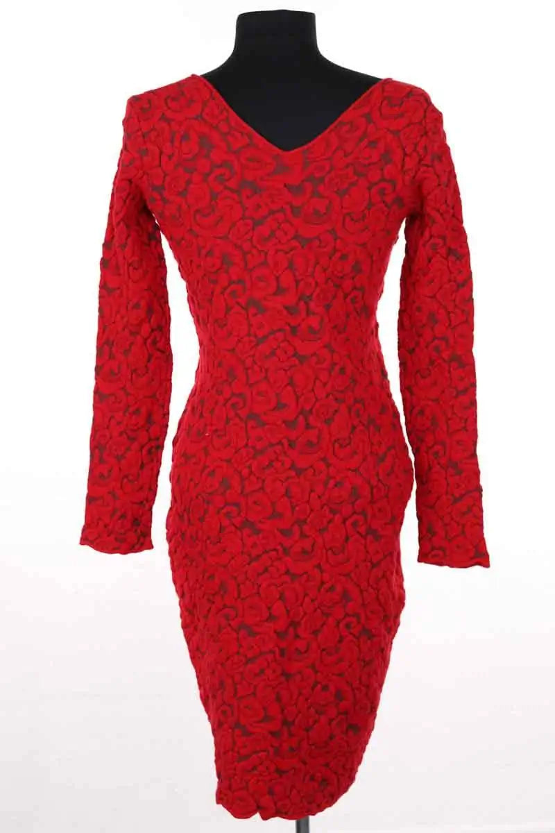 Robe Emporio Armani Rouge en Synthétique
