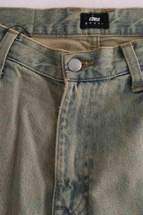 Jean droit Other Brand Bleu en Coton