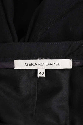 Jupe Gerard Darel Noir en Laine