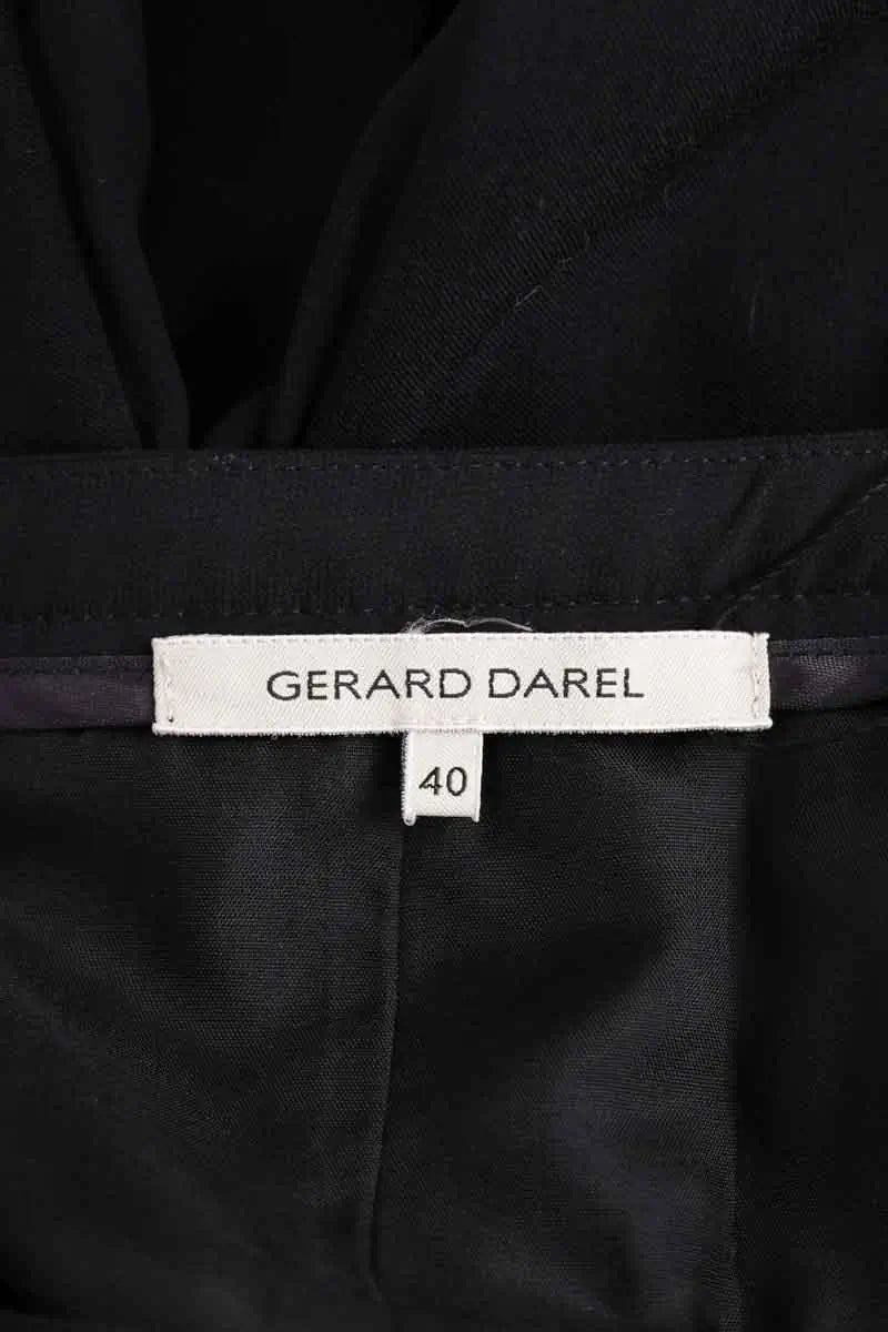 Jupe Gerard Darel Noir en Laine