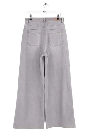 Jean large Sessun Captain Denim Gris en Coton