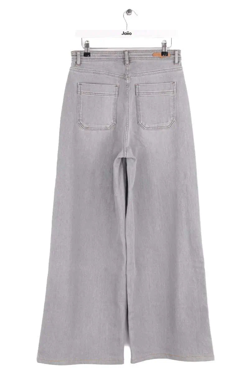 Jean large Sessun Captain Denim Gris en Coton