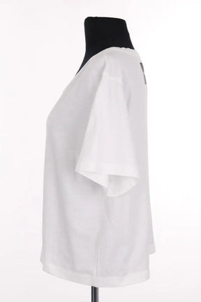 Blouse Barbara Bui Blanc en Coton