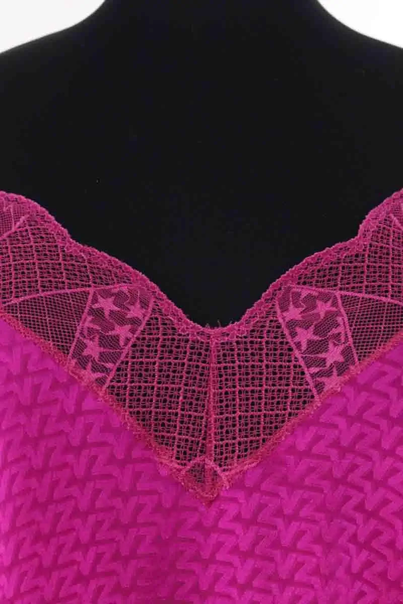 Top sans manche Zadig & Voltaire Violet en Soie