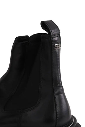 Boots Sandro Noir en Cuir