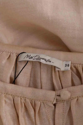 Blouse Mes Demoiselles Onagre Beige en Coton