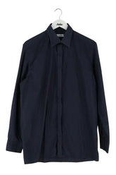 Chemise Dior Marine en Coton, taille L - Seconde Main