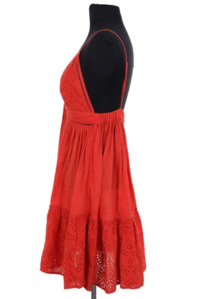 Robe Maje Orange en Coton