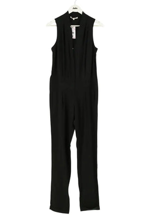 Combinaison Maje Noir en Soie, taille M - Seconde Main