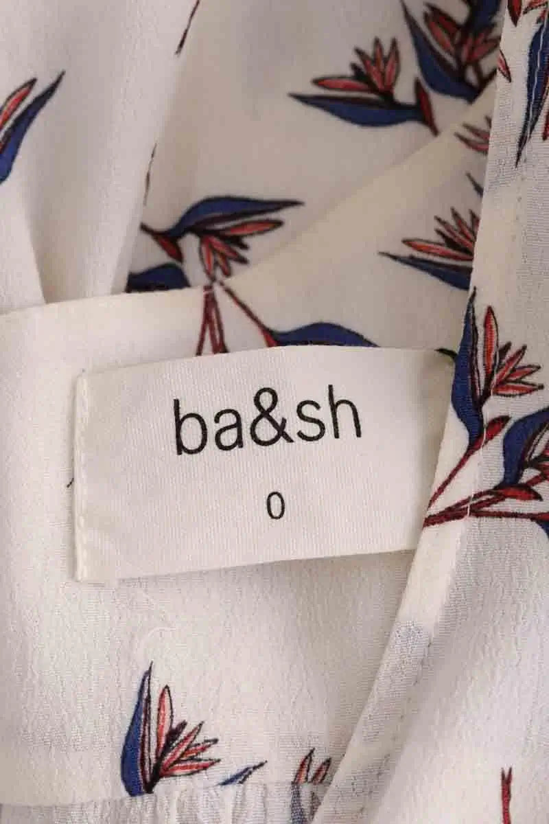 Robe Ba&Sh Blanc en Viscose