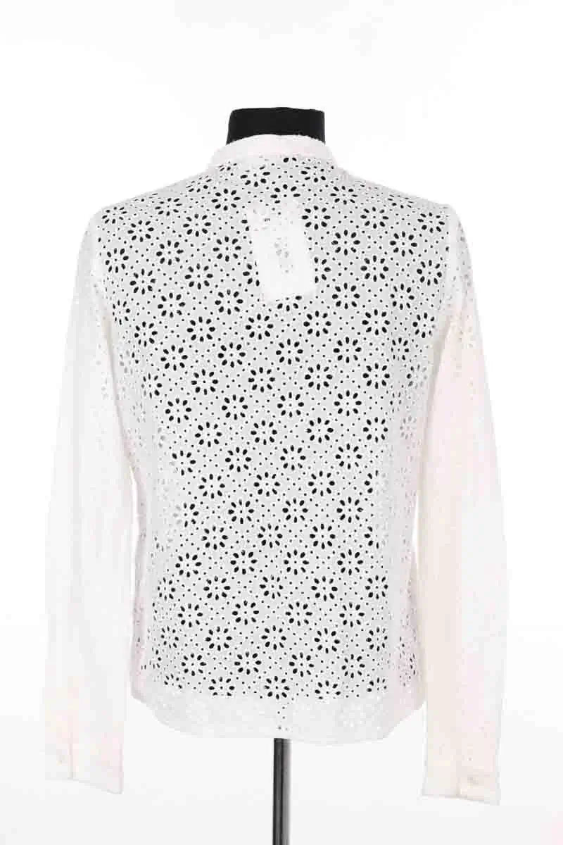 Blouse Sézane Blanc en Coton