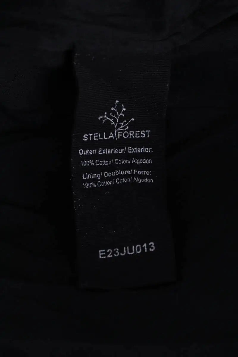 Jupe Stella Forest Noir en Coton