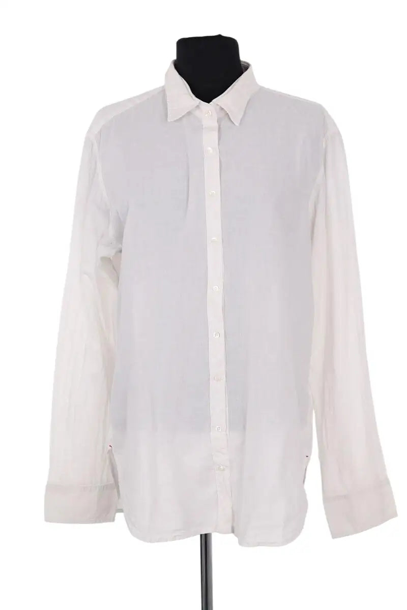 Chemise Xirena Blanc en Coton, taille M - Seconde Main