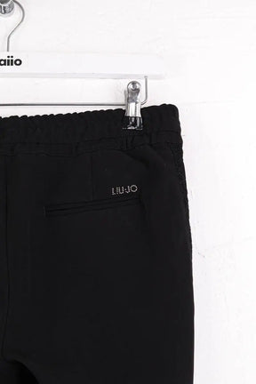 Pantalon droit Liu Jo Noir en Synthétique