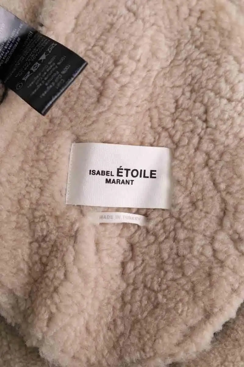 Manteau Isabel Marant Étoile Bleu en Cuir