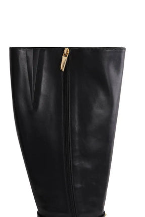 Bottes LK Bennett Stevie Noir en Cuir