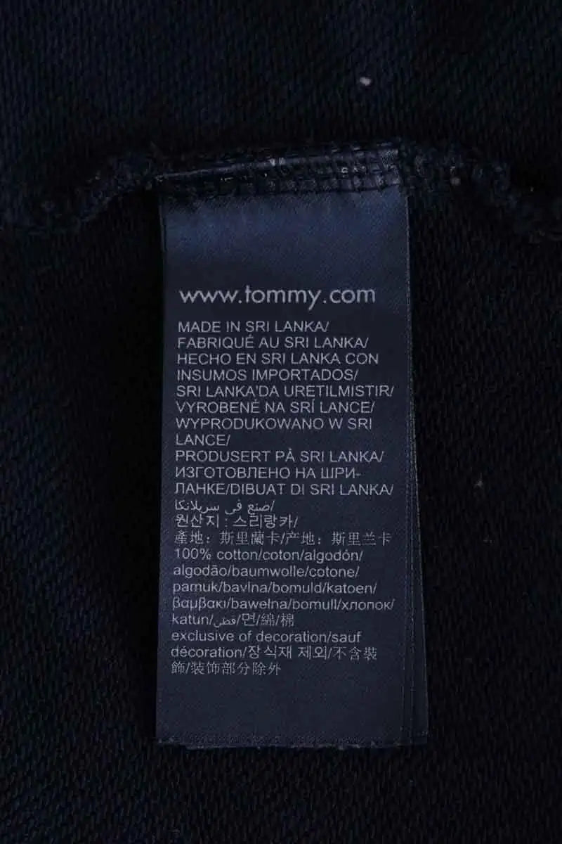 Sweatshirt Tommy Hilfiger Bleu en Coton