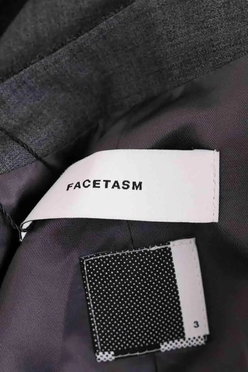 Blazer Facetasm Gris en Laine
