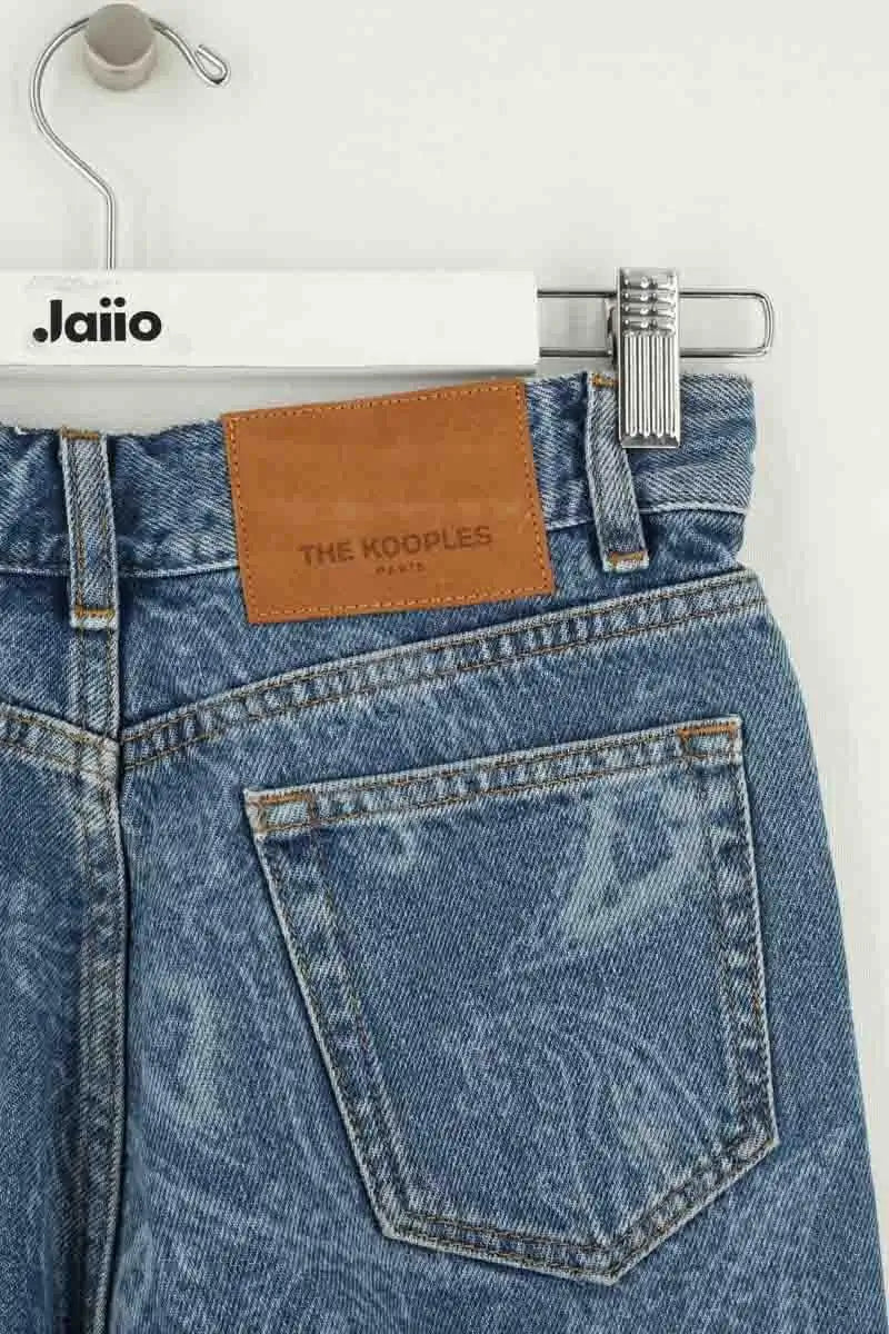 Mini short The Kooples Bleu en Coton